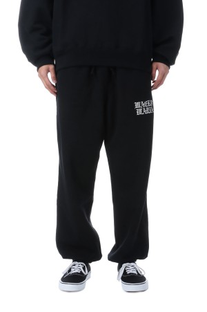 HEAVY WEIGHT SWEAT PANTS / BLACK (25FW-WMC-SP01)