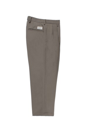 DOUBLE PLEATED WOOL TROUSERS ( TYPE-2 ) / GRAY (25FW-WMP-PT02)