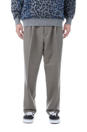DOUBLE PLEATED WOOL TROUSERS ( TYPE-2 ) / GRAY (25FW-WMP-PT02)