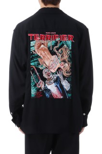 TERRIFIER / 50'S SHIRT L/S / BLACK (TERRIFIER-WM-OC01)