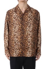 THE DARK KNIGHT TRILOGY / L/S HAWAIIAN SHIRT ( TYPE-1 ) / BLACK