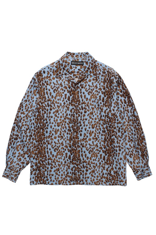 HAWAIIAN SHIRT L/S ( TYPE-1 ) / BLUE (25FW-WMS-HI01) | セレクト