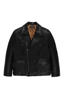 DOUBLE RIDERS LEATHER JACKET ( TYPE-2 ) / BLACK (25FW-WMO-BL03)