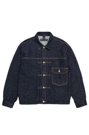 TRUCKER JACKET / INDIGO (25FW-WMO-BL20)