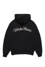 MIDDLE WEIGHT PULLOVER HOODED SWEAT SHIRT ( TYPE-2 ) / BLACK (25FW-WMC-SS07)