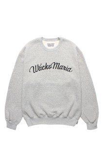 MIDDLE WEIGHT CREW NECK SWEAT SHIRT ( TYPE-1 ) / GRAY (25FW-WMC-SS08)