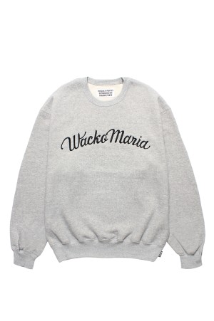 MIDDLE WEIGHT CREW NECK SWEAT SHIRT ( TYPE-1 ) / GRAY (25FW-WMC-SS08)