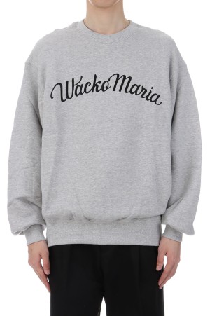 MIDDLE WEIGHT CREW NECK SWEAT SHIRT ( TYPE-1 ) / GRAY (25FW-WMC-SS08)