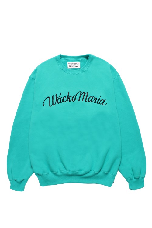 MIDDLE WEIGHT CREW NECK SWEAT SHIRT ( TYPE-1 ) / MINT (25FW-WMC