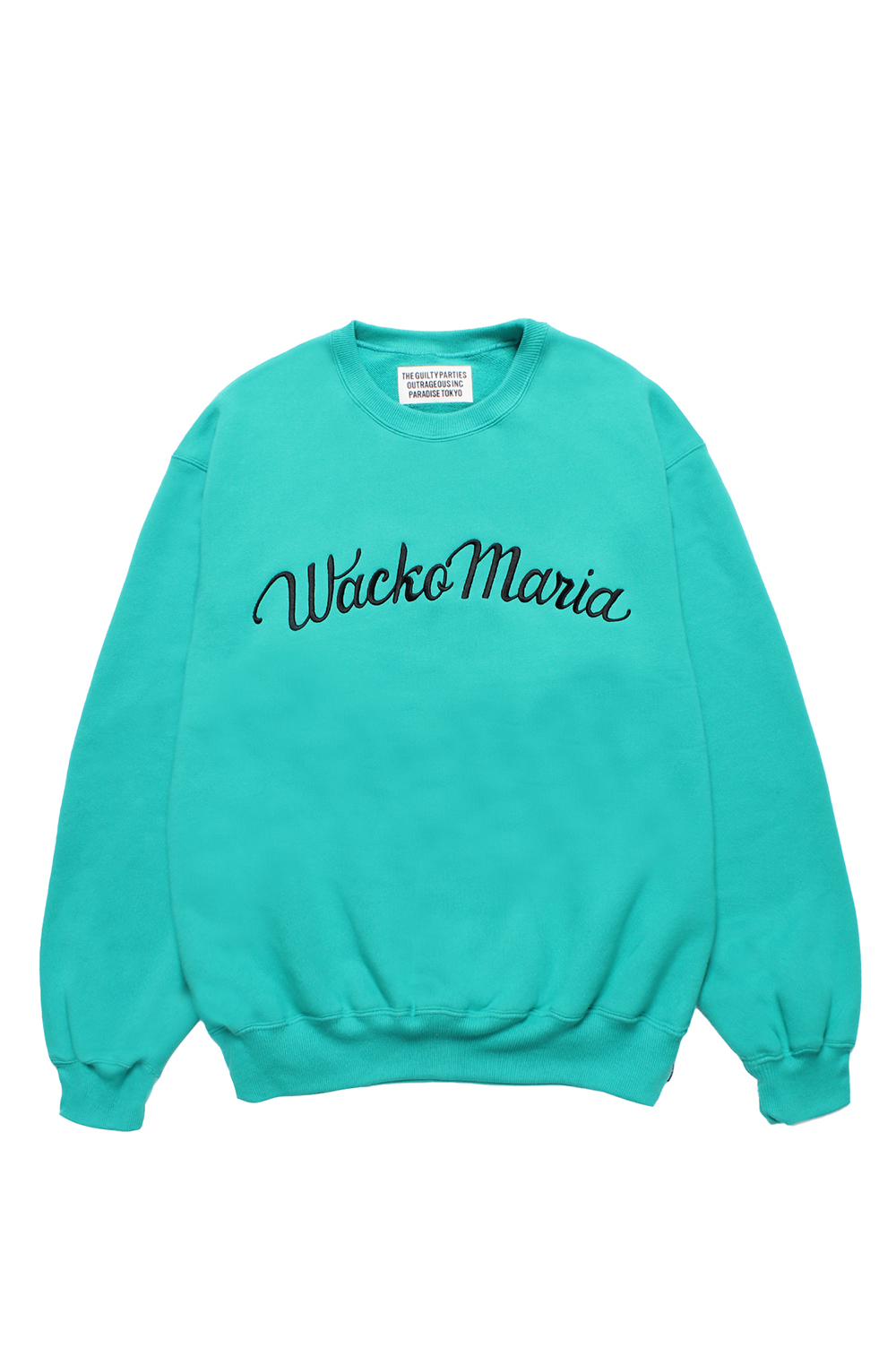 トップス WACKO MARIA/CREW NECK SWEAT( TYPE-8) MIDDLE WEIGHT CREW NECK SWEAT SHIRT ( TYPE-1 ) / MINT (25FW-WMC