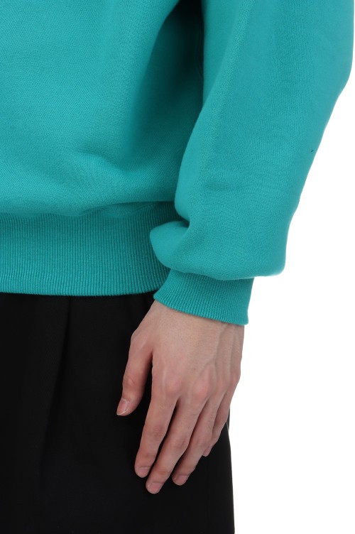 MIDDLE WEIGHT CREW NECK SWEAT SHIRT ( TYPE-1 ) / MINT (25FW-WMC