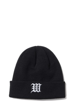 KNIT WATCH CAP ( TYPE-2 ) / BLACK (25FW-WMA-CP06)