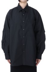 W&#039;s TECH REGULAR COLLAR SHIRT L/S - BLACK (BE-83025WL)