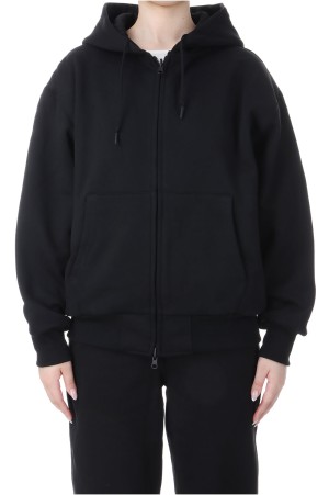 W's TECH SWEAT DOUBLE FACE PARKA - BLACK (BE-54025WL)