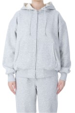 W's TECH SWEAT DOUBLE FACE PARKA - HEATHER GRAY (BE-54025WL)