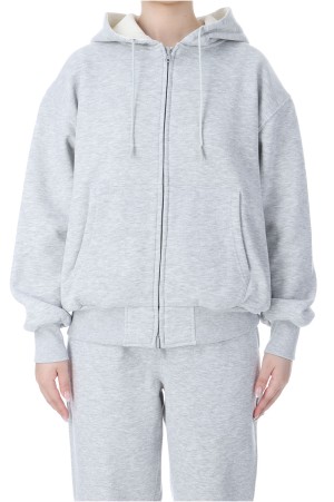 W's TECH SWEAT DOUBLE FACE PARKA - HEATHER GRAY (BE-54025WL)