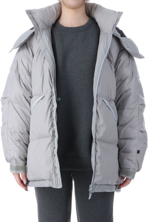 W's TECH ALPINE DOWN PARKA - SILVER (BW-21025WL)