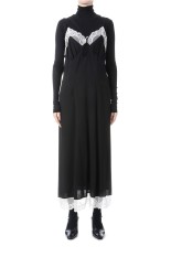 Crepe slip dress - Black (FTC254-0806B)