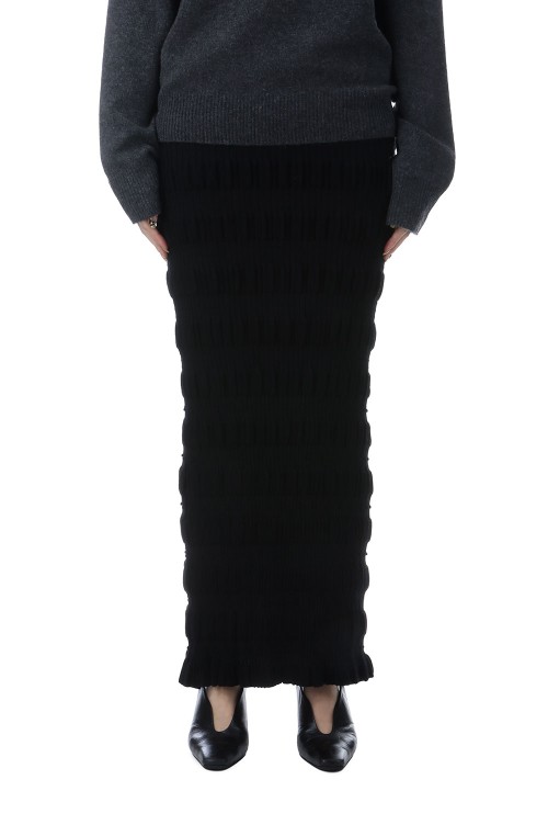 スカート FETICO MESH KNIT MAXI SKIRT 美品】 FETICO / フェティコ | 2024SS | MESH KNIT MAXI SKIRT