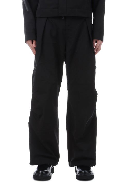 AFFINE CURVE PANTS_a - BLACK (SG2503PT09) | セレクトショップ