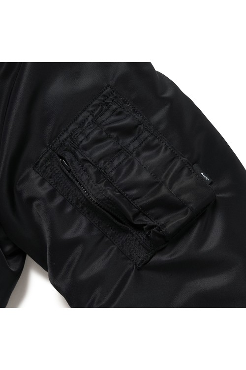ES / JACKET / NYLON. SATIN. CORDURA(R) / BLACK (252TQDT-JKM02