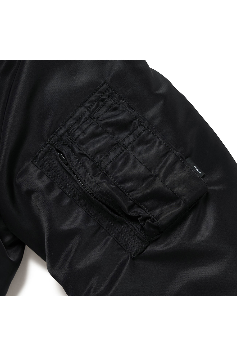 ES / JACKET / NYLON. SATIN. CORDURA(R) / BLACK (252TQDT-JKM02