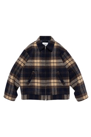 WRECKER / JACKET / WOPL. MELTON. TEXTILE / BEIGE (252TQDT-JKM03