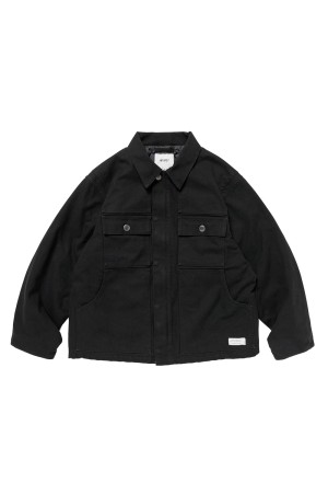 WTAPS 黒 カバーオール WTAPS MICH JACKET カバーオール Black 03 L