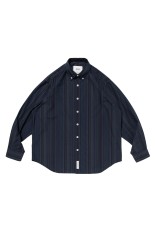 トップス THE DARK KNIGHT TRILOGY HAWAIIAN SHIRT THE DARK KNIGHT TRILOGY / L/S HAWAIIAN SHIRT (TYPE-1)【GRAY