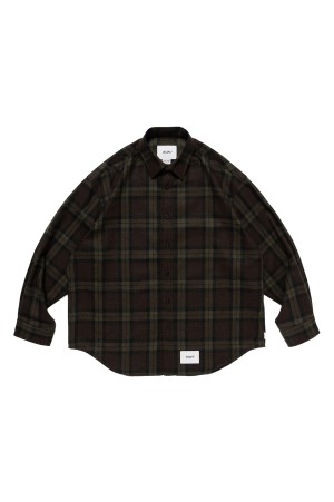 TXT 01 / LS / WOPL. TWEED. TEXTILE. OF / NAVY (252TQDT-SHM03