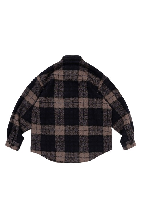 TXT 02 / LS / WONY. TWEED. TEXTILE. OF / GREIGE (252TQDT-SHM04