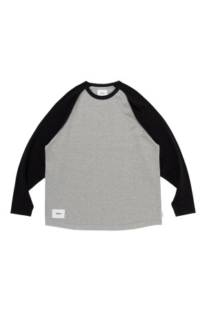新品未使用　IAN / LS / COTTON BLACK X LT GRAY 新品未使用 IAN / LS / COTTON BLACK X LT GRAY WTAPS Ian / LS