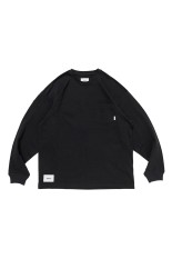 SKIVVIES LS TEE / BLACK (252MYDT-UWM07) | セレクトショップ
