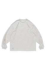 新品未使用　IAN / LS / COTTON BLACK X LT GRAY WTAPS|ダブルタップス IAN / LS / COTTON 正規取扱店舗 公式