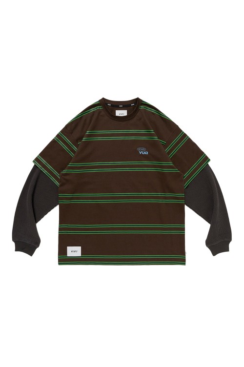 トップス Wtaps SLDR 02 / LS / COTTON / BROWN SLDR 02 / LS / COTTON / BROWN (252ATDT-CSM20) | セレクトショップ