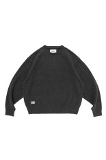 CREW NECK AFA / SWEATER / ALPL / GRAY (252MADT-KNM01) | セレクト