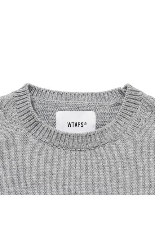 CREW NECK AFA / SWEATER / ALPL / GRAY (252MADT-KNM01) | セレクト