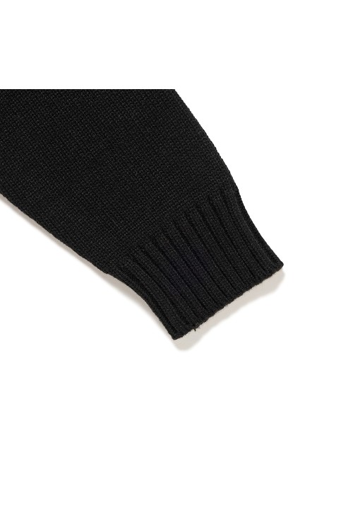 PALMER AFA / SWEATER / ALPL / BLACK (252MADT-KNM04) | セレクト