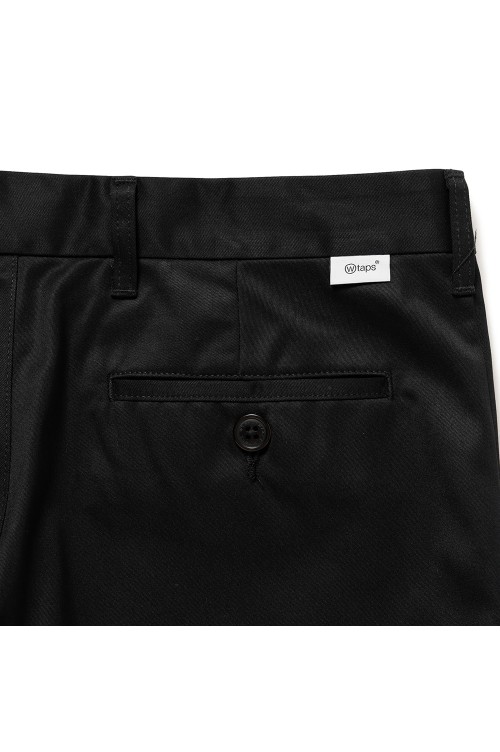 WRKT2001 / TROUSERS / CTPL. TWILL / BLACK (252CWDT-PTM05