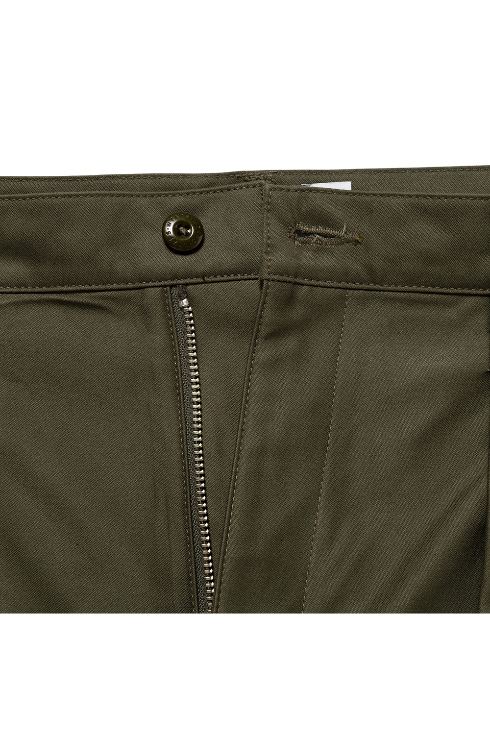 WRKT2501 / TROUSERS / COTTON. BACKSATIN / OLIVE DRAB (252CWDT