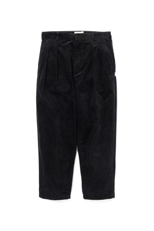 TRDT1805 / TROUSERS / COTTON. CORDUROY / BLACK (252TQDT-PTM05