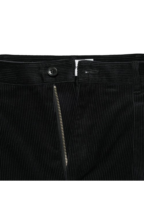 TRDT1805 / TROUSERS / COTTON. CORDUROY / BLACK (252TQDT-PTM05