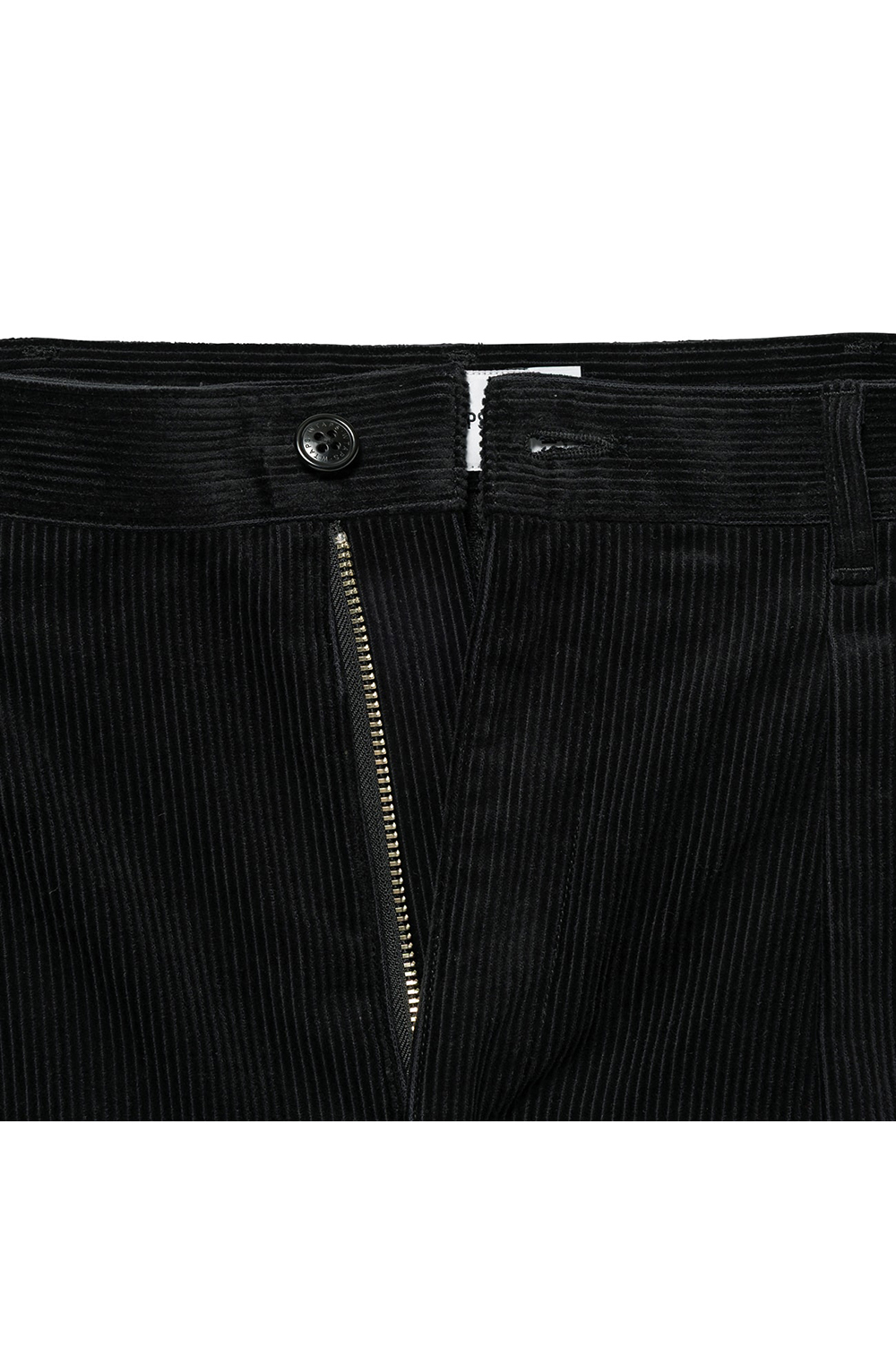 TRDT1805 / TROUSERS / COTTON. CORDUROY / BLACK (252TQDT-PTM05