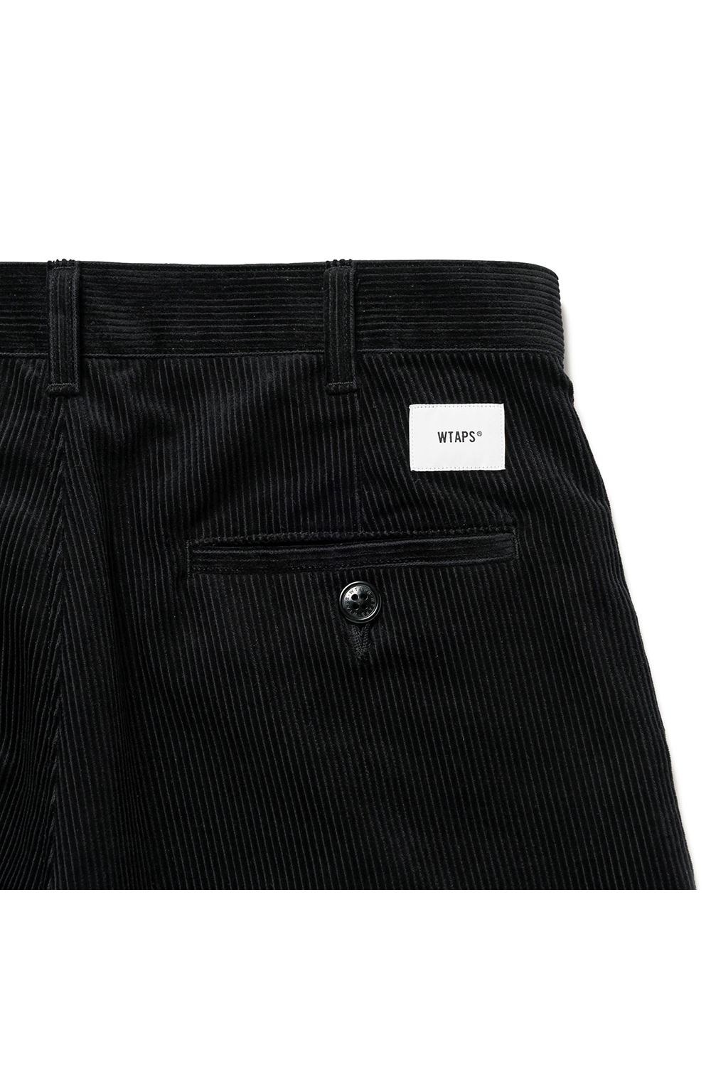 TRDT1805 / TROUSERS / COTTON. CORDUROY / BLACK (252TQDT-PTM05