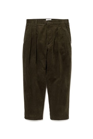 TRDT1805 / TROUSERS / COTTON. CORDUROY / BLACK (252TQDT-PTM05