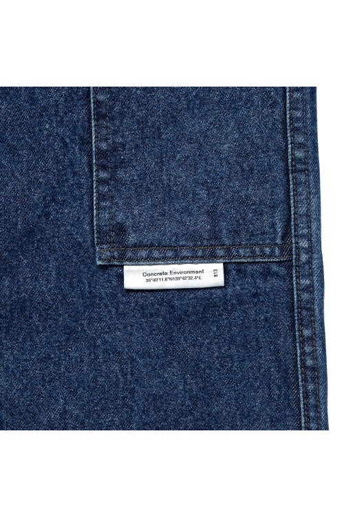 ARMSTG2501 / TROUSERS / COTTON. DENIM / INDIGO (252WVDT