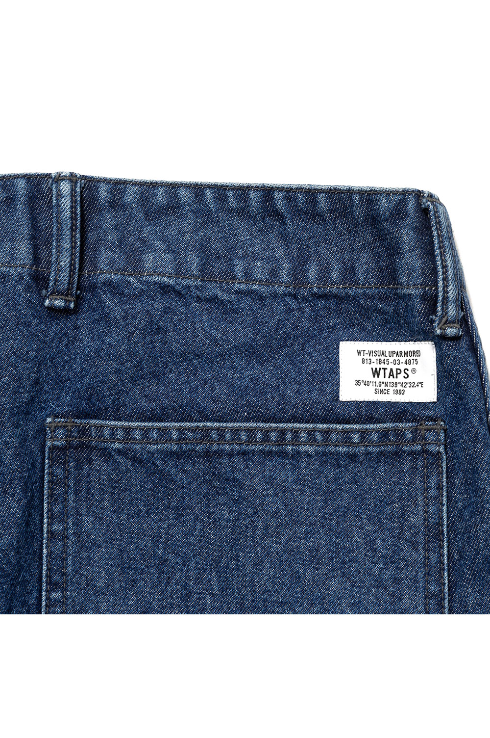 ARMSTG2501 / TROUSERS / COTTON. DENIM / INDIGO (252WVDT-PTM04