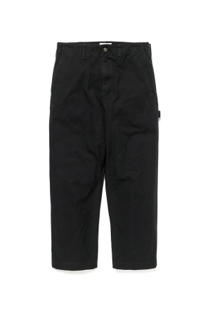 ARMSTG2502 / TROUSERS / COTTON. CNVS / BLACK (252WVDT-PTM05
