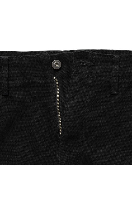 ARMSTG2502 / TROUSERS / COTTON. CNVS / BLACK (252WVDT-PTM05