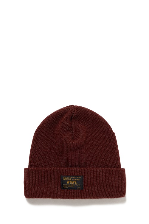 FGZ / BEANIE / ALNY / BURGUNDY (252MADT-HT02) | セレクトショップ